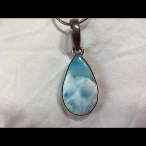 Blue Stone Necklace